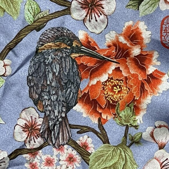 NWT $248 HAH X Free People Haht Satin Eco Pajama Set XL Violet Queen Fisher - Picture 7 of 16